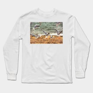 Gull Fight Long Sleeve T-Shirt